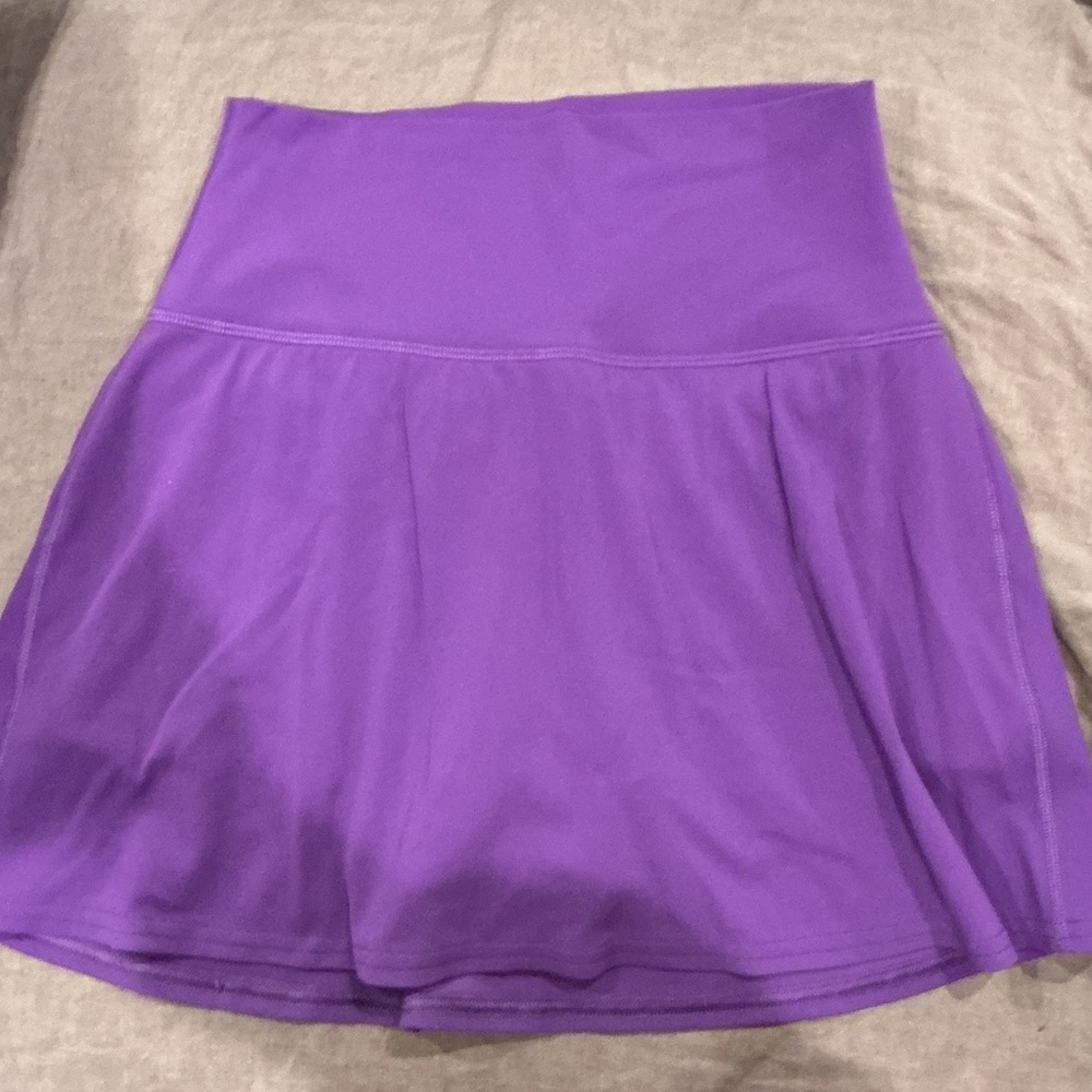 Purple Women's lululemon tennis skirt